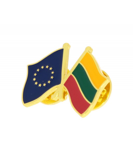 Ženkliukas Lietuvos ir Europos Sąjungos vėliavos